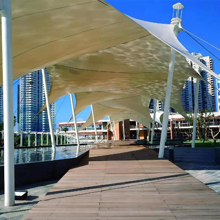 蓬溪县膜结构景观棚