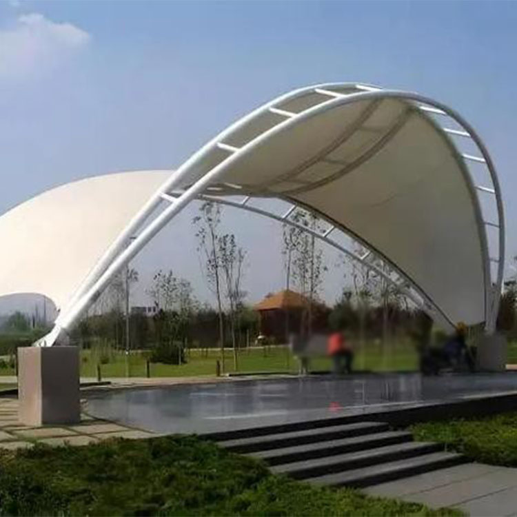 蓬溪县膜结构景观棚
