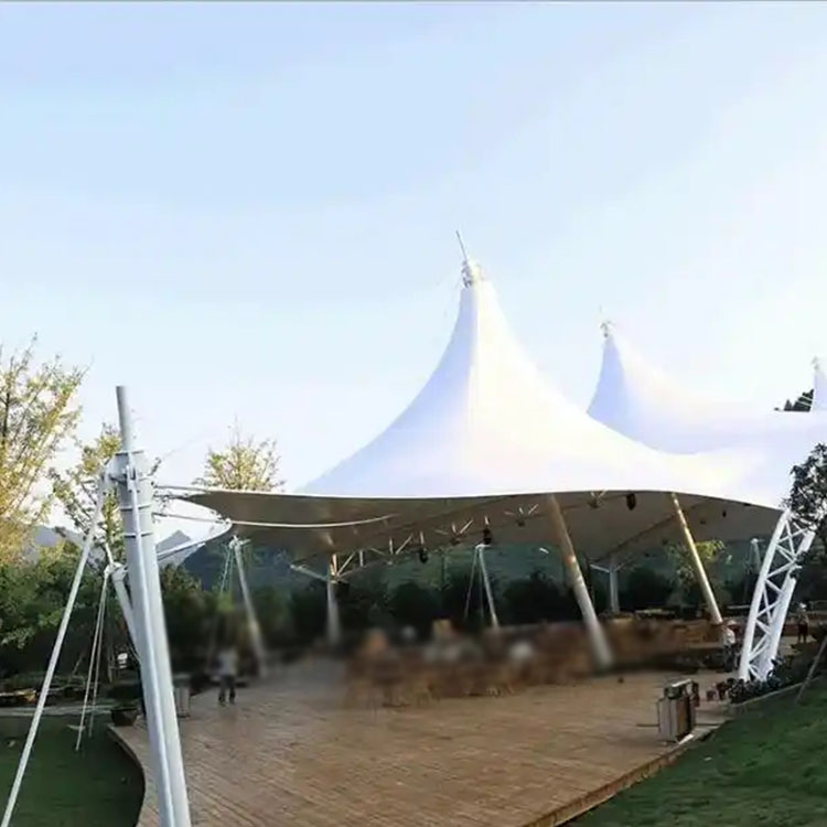 蓬溪县膜结构景观棚