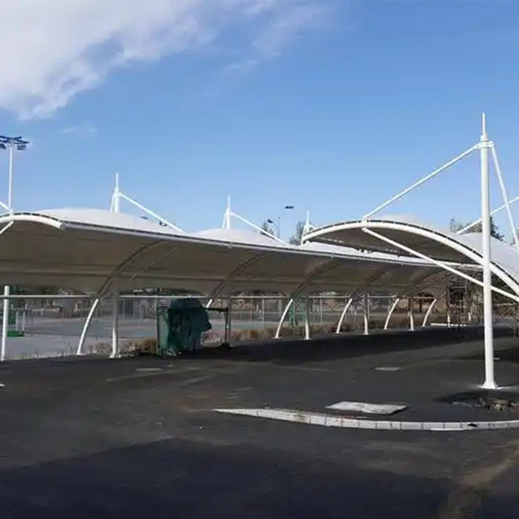 蓬溪县膜结构电动车棚