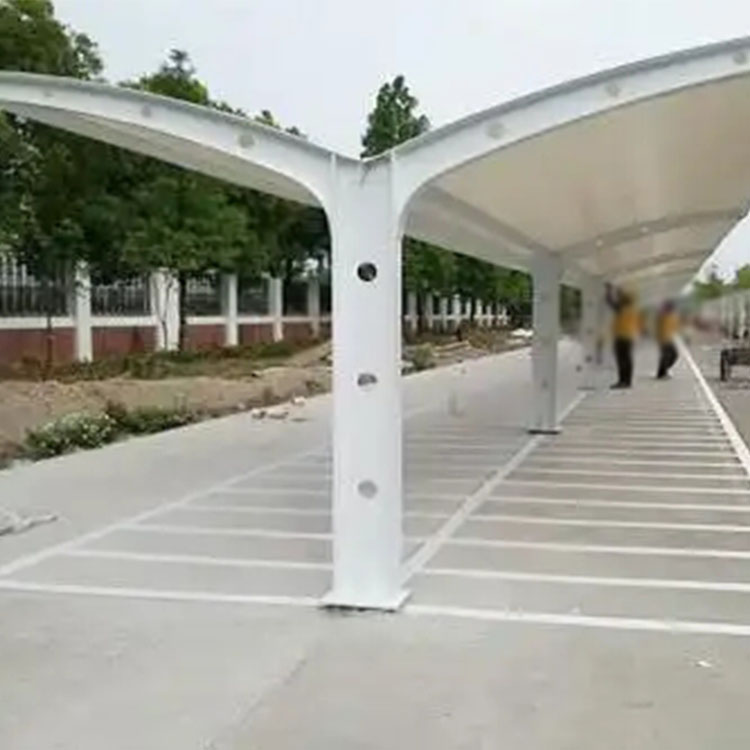 蓬溪县膜结构电动车棚